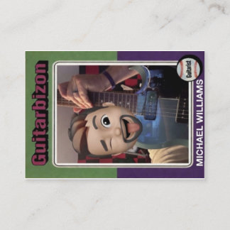 Guitarbizon Trading Card Series: 1 Card: 1 of 10 名刺