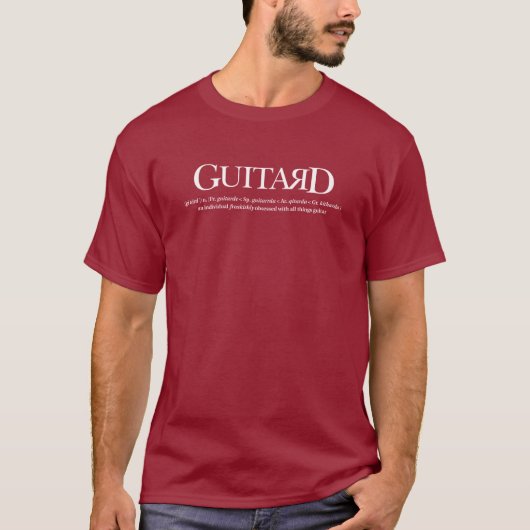 Guitardのワイシャツ Tシャツ (正面)