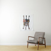 Guitarist by nature. positive quote for guitarists タペストリー (インサイチュ)