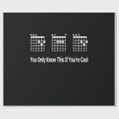 Guitarist Dad Guitar Tab Musical Birthday ラッピングペーパー (フラット)