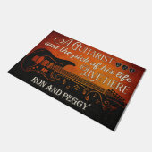 Guitarist Doormat、Pick Live Here Doormat ドアマット (アングル)