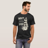 Guitarist Father Best Dad Ever D A D Chord Guitar  Tシャツ (正面フル)
