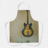 Guitarist gifts エプロン (正面)