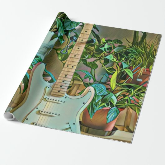 Guitarist gifts ラッピングペーパー (アンロールド)
