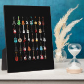 Guitarist Guitar Musical Instrument Rock and Roll フォトプラーク (側面)