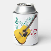 guitarras con notas musicales 缶クーラー (缶裏面)