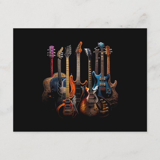 Guitars guitarists gift エンクロージャーカード (正面)