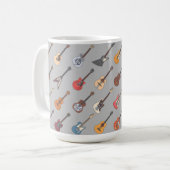 Guitars Music Mug コーヒーマグカップ (正面左)