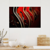 Guitars: Take Your Pick 36 x 24ポスター ポスター (キッチン)