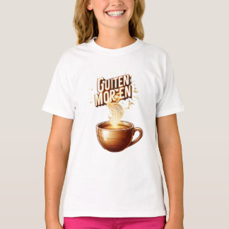 Guiten Morgen Kaffee Tシャツ