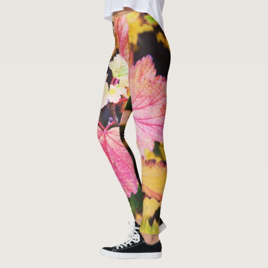 Gula leggings i unik design  レギンス (左)
