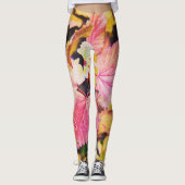 Gula leggings i unik design  レギンス (正面)