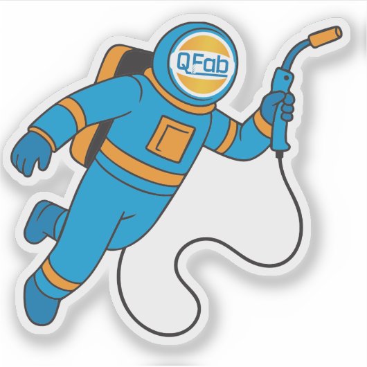 Gulf Astrowelder Qfab Sticker シール (正面)
