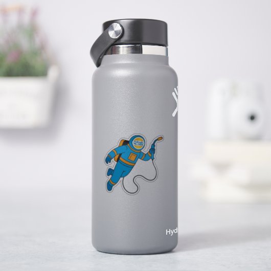 Gulf Astrowelder Qfab Sticker シール (HydroFlask)