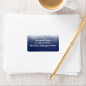 Gulf Blue Watercolor ラベル (インサイチュ)