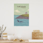 Gulf Islands National Park Reserve Canada Travel ポスター (キッチン)