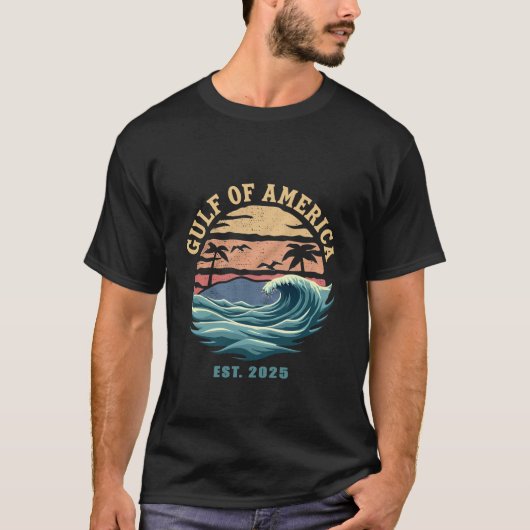 Gulf of America Shirt – アメリカ合衆国ヴィンテージ Tシャツ (正面)