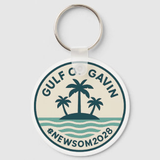 Gulf of Gavin 2028 Newsom Keychain キーホルダー