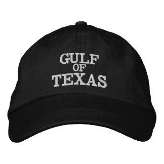 Gulf of Texas HAT 刺繍入りキャップ