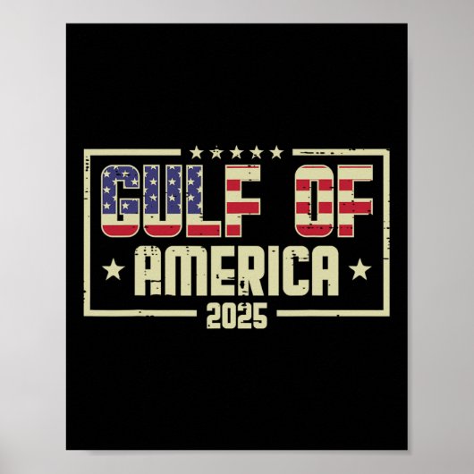 Gulf Of Usa America 2025メンズガールキッズ ポスター (正面)