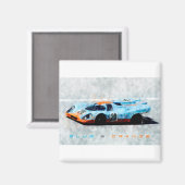Gulf-Porsche917 マグネット (正面/裏面)