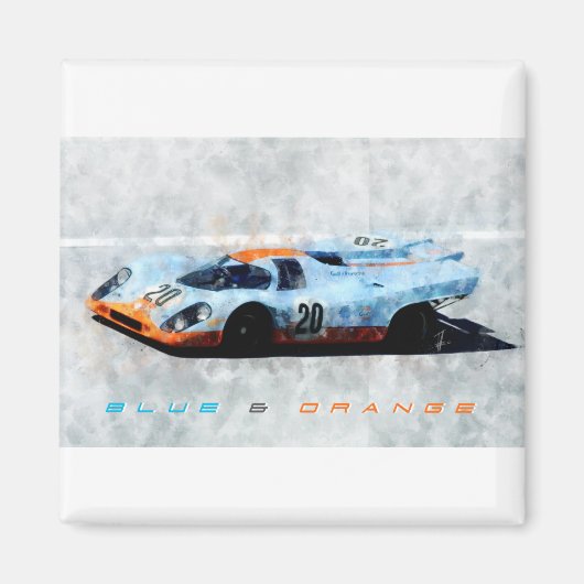 Gulf-Porsche917 マグネット (正面)