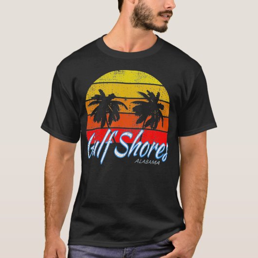 Gulf Shores Alabama Gulf of Mexico Tシャツ (正面)