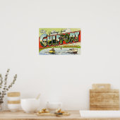 Gulfportミシシッピ州からの挨拶 ポスター (キッチン)