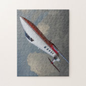 GULFSTREAM 3 INクラウド ジグソーパズル (縦)