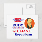 GULIANI 2012はがき ポストカード (正面/裏面)