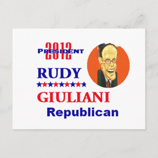 GULIANI 2012はがき ポストカード (正面)