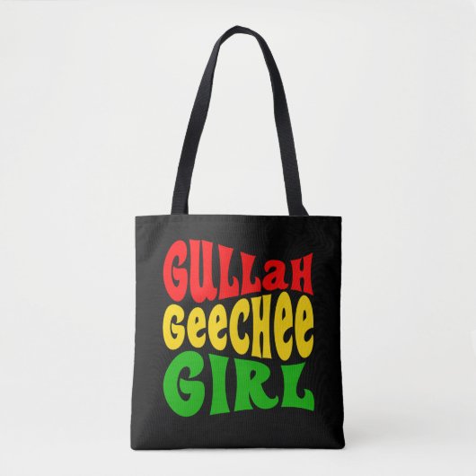 Gullah Geechee Girl Gift トートバッグ (正面)