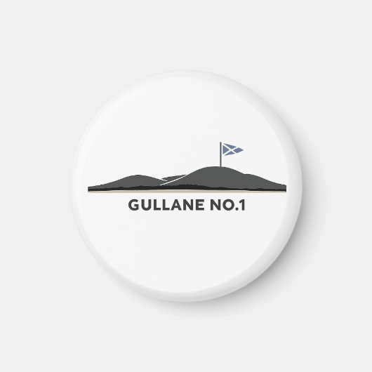 Gullane Scotland Golf Ball  マグネット (正面)