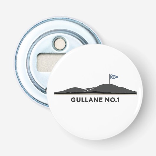 Gullane Scotland Golf Ball  栓抜き (正面)