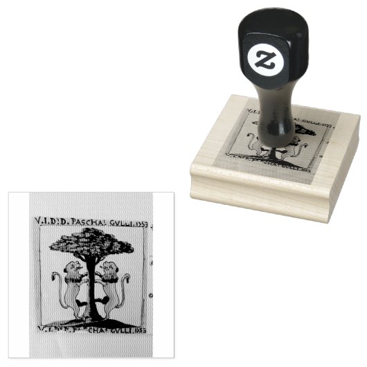 GULLI家紋 ラバースタンプ (押印)