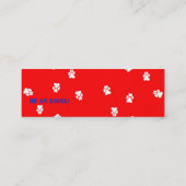 Gulliverのセラピーの天使のラブラドールのテレホンカード コーリングカード (裏面)