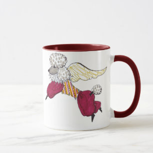 Gulliverの天使のプードルのマグ マグカップ
