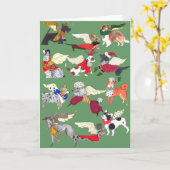 Gulliverは"すべての犬天使"であることを言います カード (黄色い花)