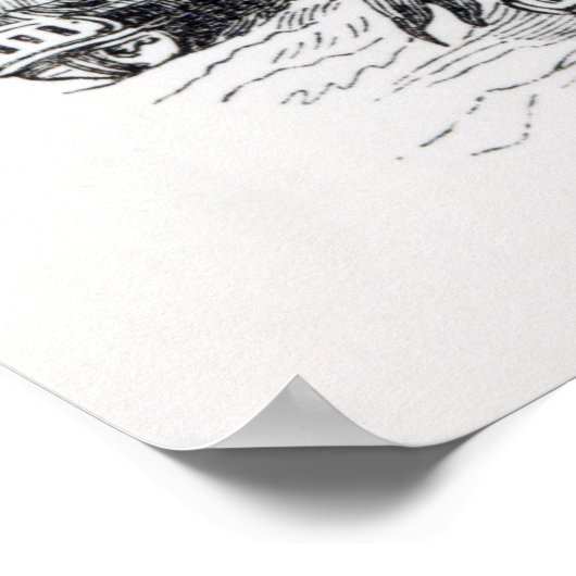 Gulliver stealing the Blefuscudian fleet ポスター (角)