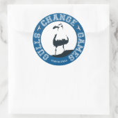 Gulls Change Games 3"シール（6枚） ラウンドシール (バッグ)