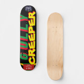 GULLY CREEPER JMT JAMAICA 7 3/4" スケートボードデッキ (正面)