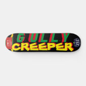 GULLY CREEPER JMT JAMAICA 7 3/4"スケートボードデッキ スケートボード (横)