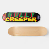 GULLY CREEPER JMT JAMAICA 7 3/4"スケートボードデッキ スケートボード (横)