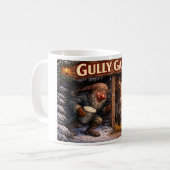 Gully Gawk Icelandic Yule Lad postcard コーヒーマグカップ (正面左)