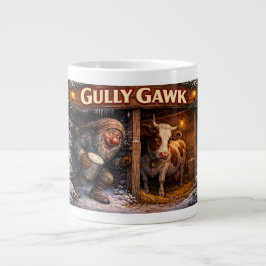 Gully Gawk Icelandic Yule Lad postcard ジャンボコーヒーマグカップ