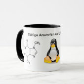 Gültige Antworten マグカップ (正面左)