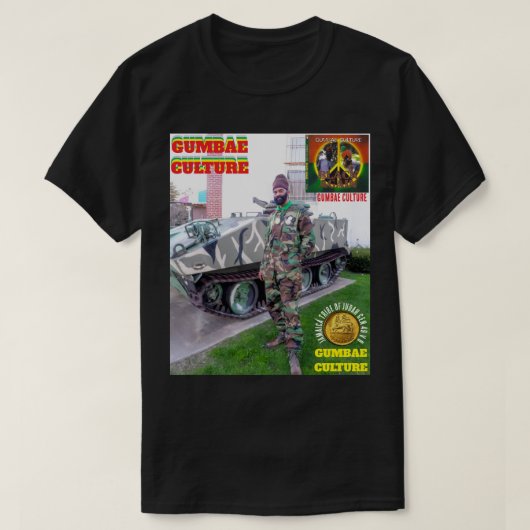 GUMBAEカルチャーW S Tシャツ (デザイン正面)