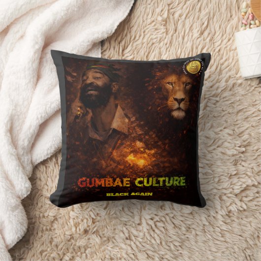 GUMBAE CULTURE Throw Pillow クッション (ブランケット)