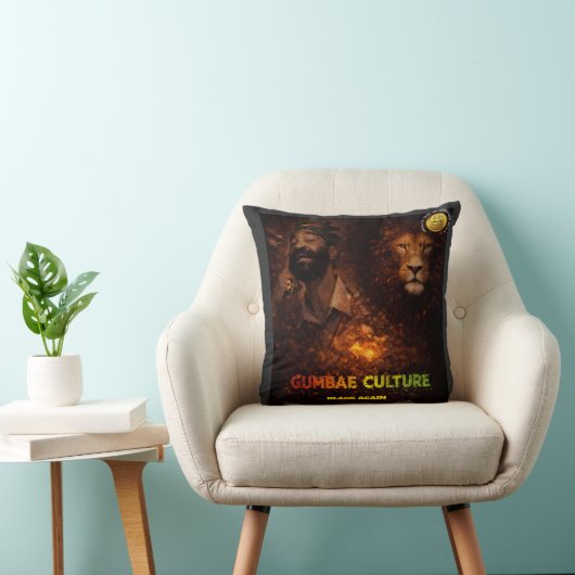 GUMBAE CULTURE Throw Pillow クッション (椅子)