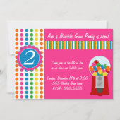 Gumballの招待 招待状 (正面)